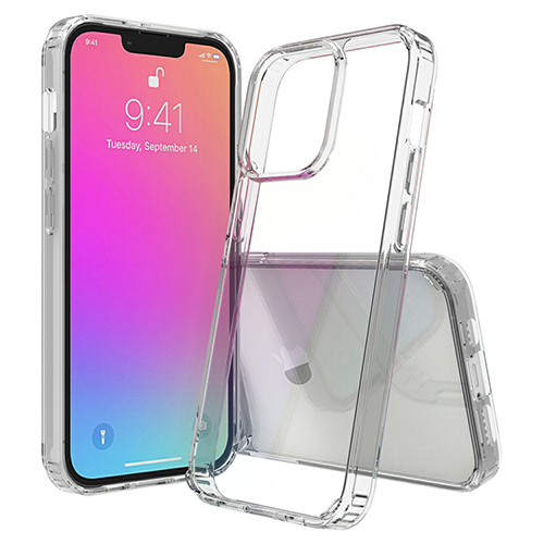 Gennemsigtigt telefoncover mod fald