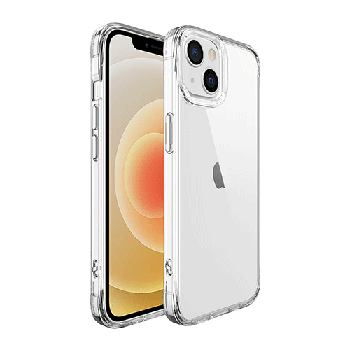 Transparent anti-fald TPU PC-taske